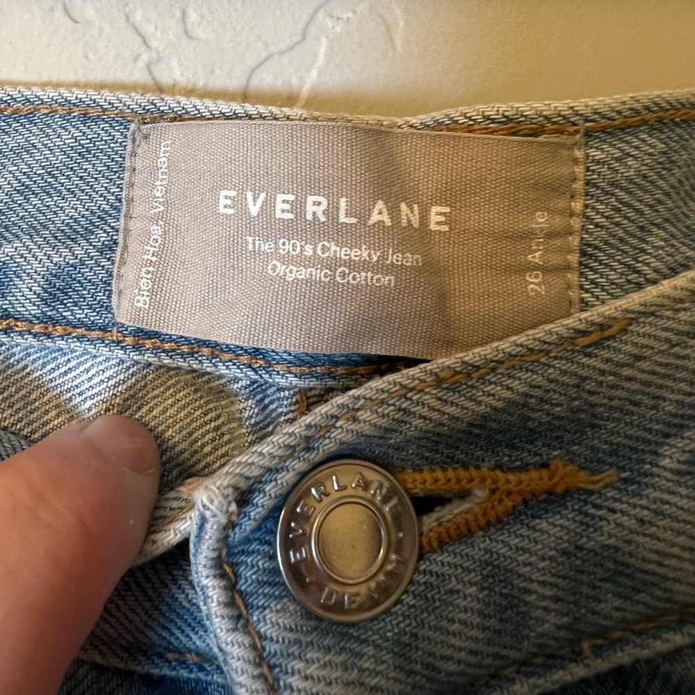 Everlane Women’s The ’90s Cheeky Jeans High Waist, Organic Cotton - Picture 5 of 10